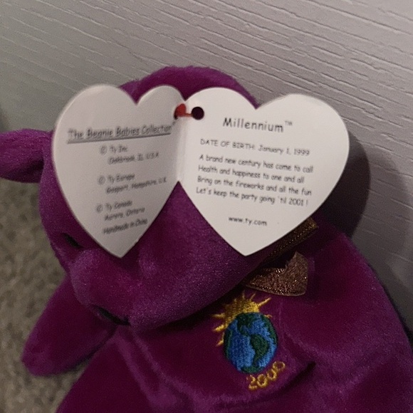 Beanie Baby Ty millennium - Picture 6 of 8